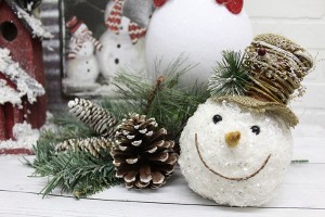 Winter trends snowman