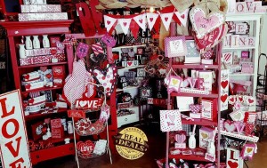 Eugene's Valentine's Decor