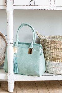 Aqua Handbag | Real Deals